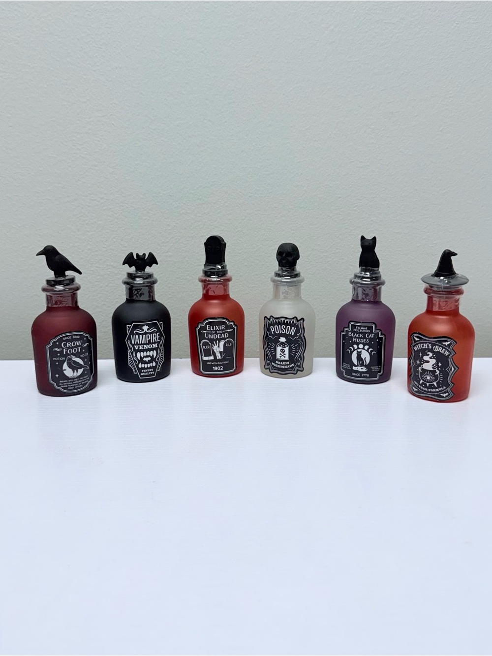 Target Bullseye Halloween Potion Bottles With Toppers 2026 Full Set of 6